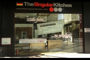 Vinilo impreso The Singular Kitchen